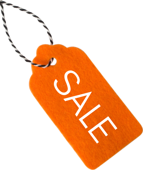 Sale Tag Bag