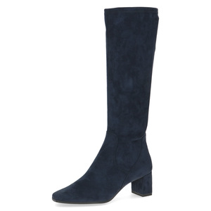 navy blue long boots for women