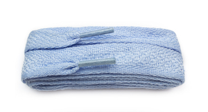 pale blue shoe laces