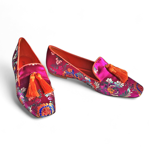 Versailles Loafers - Cerise